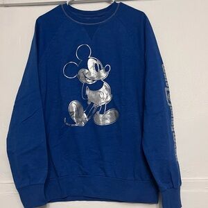 EUC Disney Mickey Moose Crewneck Sweater